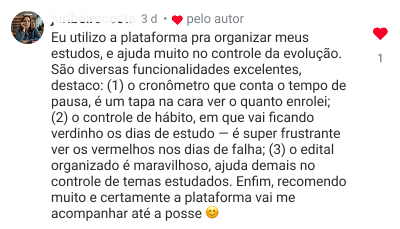 Depoimento de @juribeirocosta